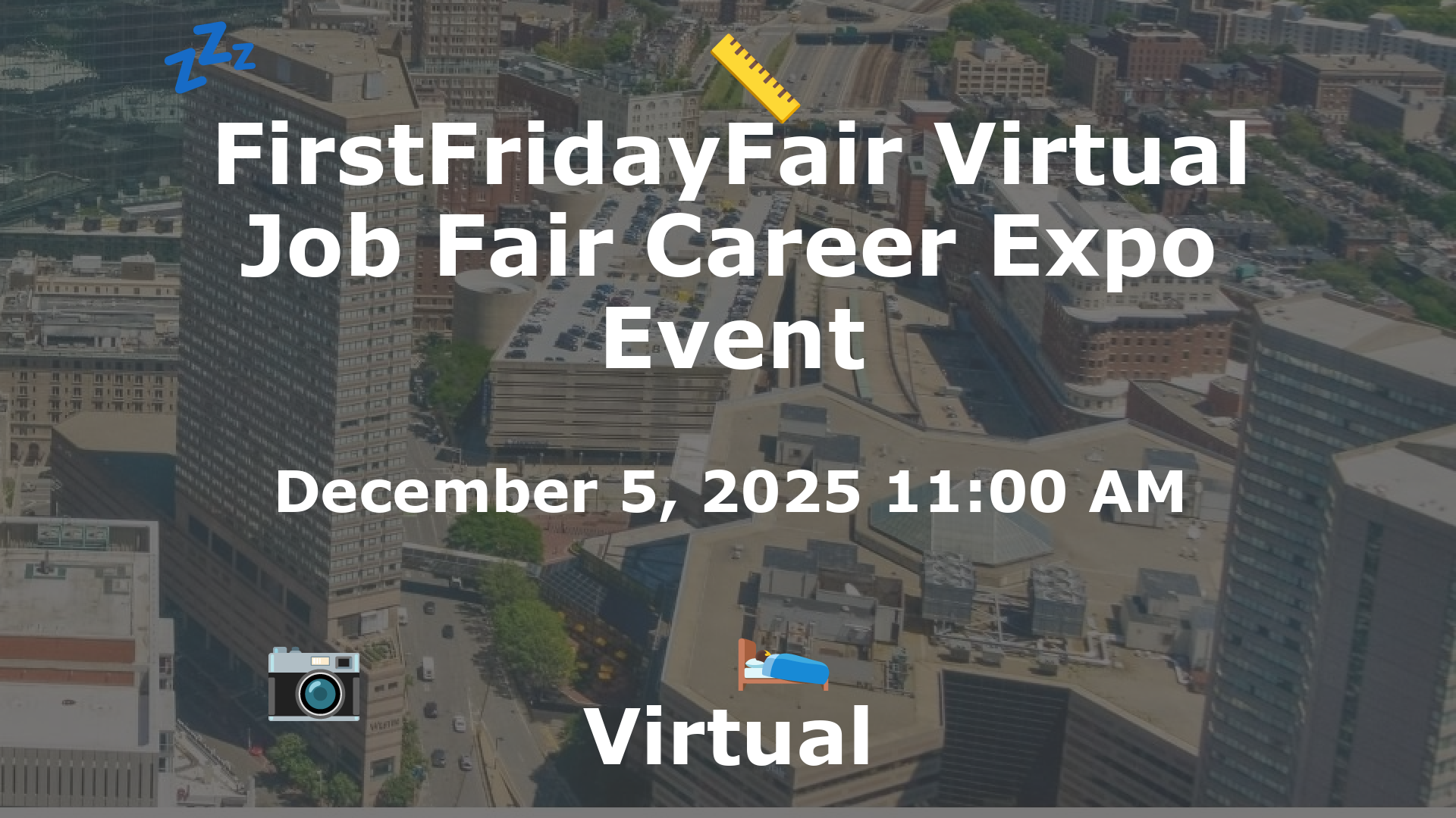 FirstFridayFair Virtual Job Fair Career Expo Event event image
